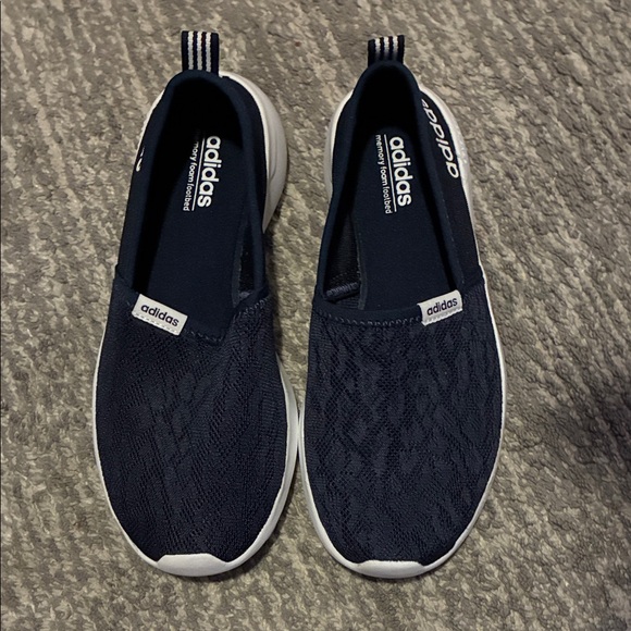 adidas Shoes - Adidas Womens Lite Racer Blue Casual Shoes Sneakers Size 6